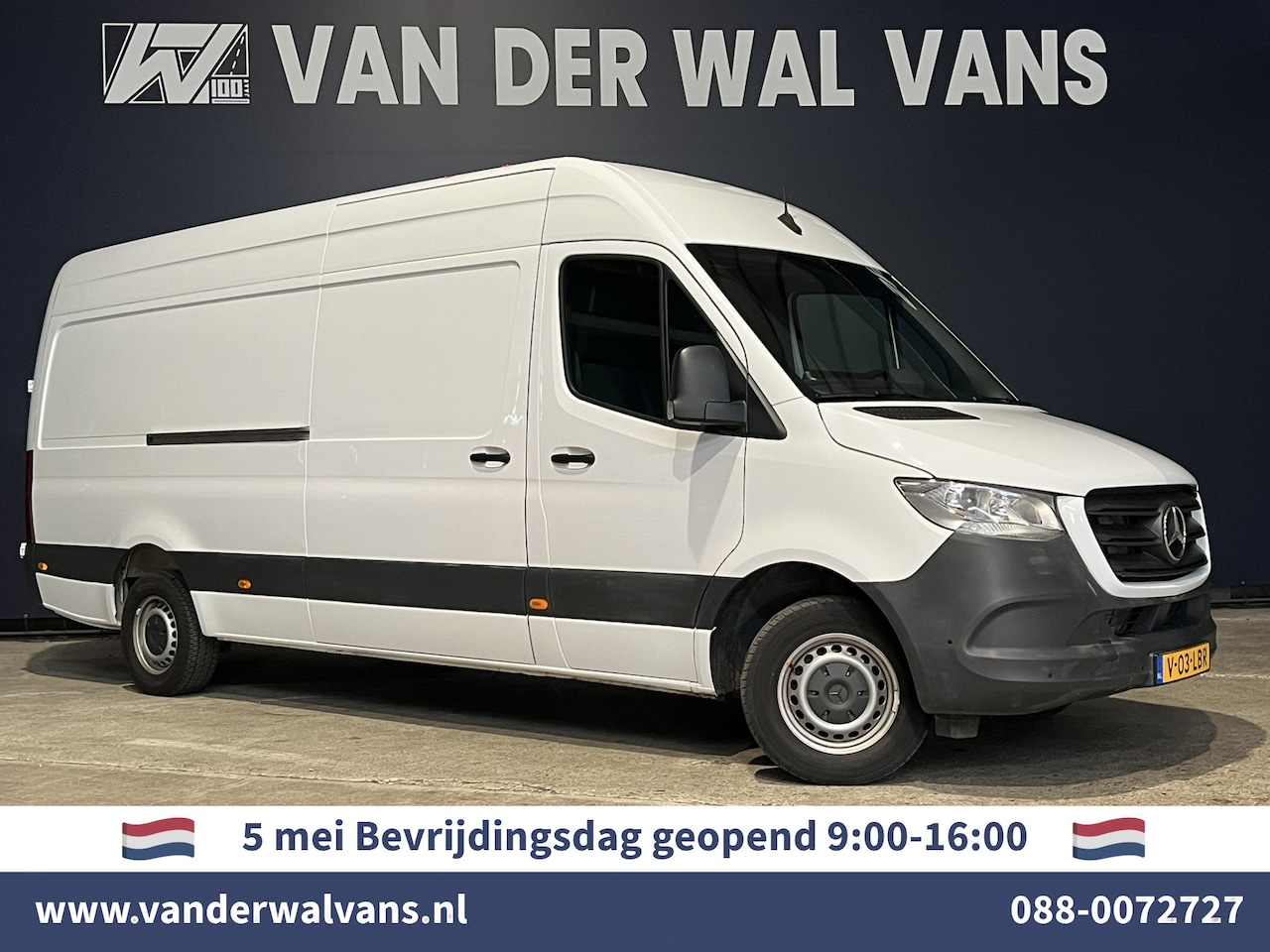 Mercedes-Benz Sprinter - 317 CDI 170pk L3H2 Fabrieksgarantie Euro6 Airco | Camera | Apple Carplay | Android Auto | - AutoWereld.nl