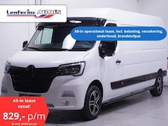 Renault Master - 2.3 DCi 135 pk L3H2 All-In Lease Black Style Edition Navi, Camera, 17" LMV, Sidebars Zwart