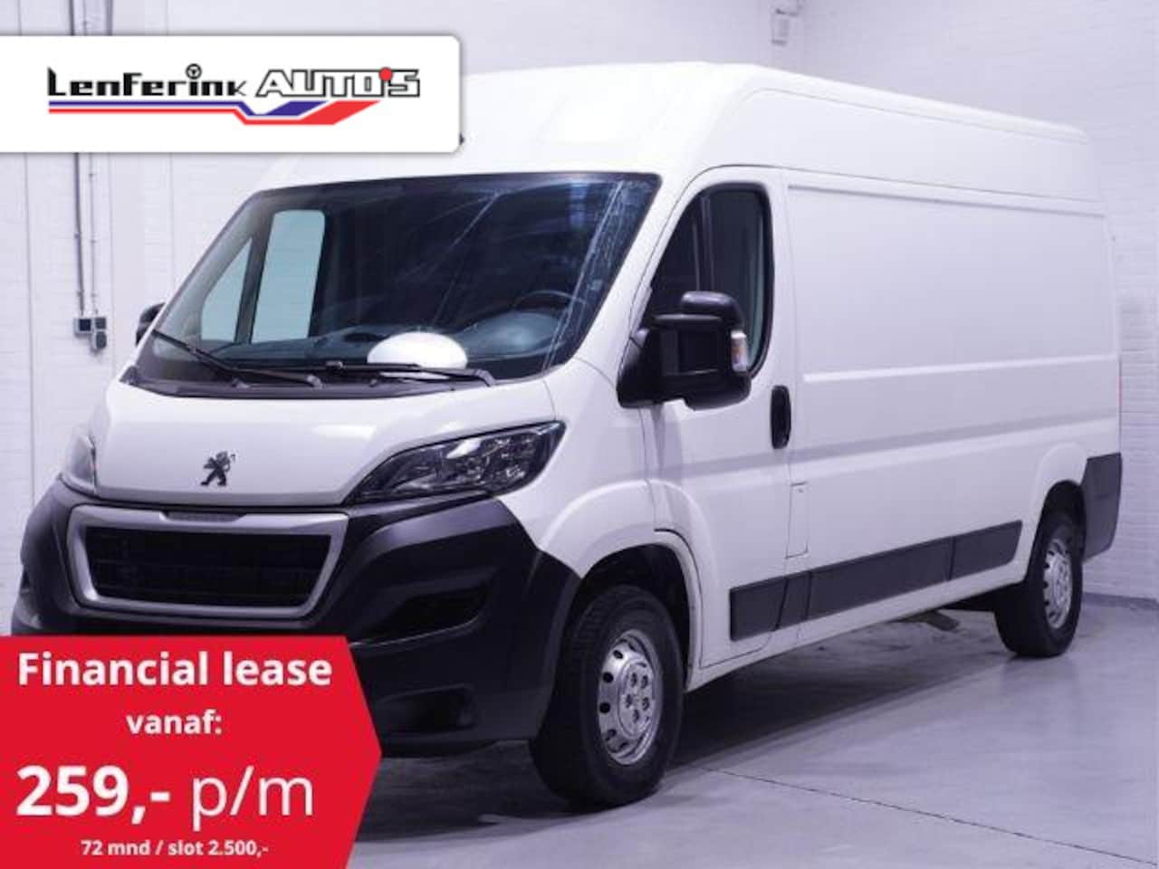 Peugeot Boxer - 2.2 BlueHDi 140 pk L3H2 Navi, Camera, PDC achter Airco, Cruise Control, Laadruimte Pakket, - AutoWereld.nl