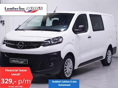 Opel Vivaro - 2.0 CDTI 122 pk L3 Dubbel Cabine Automaat Airco Cruise Control, Dodehoek Assist, PDC V+A,
