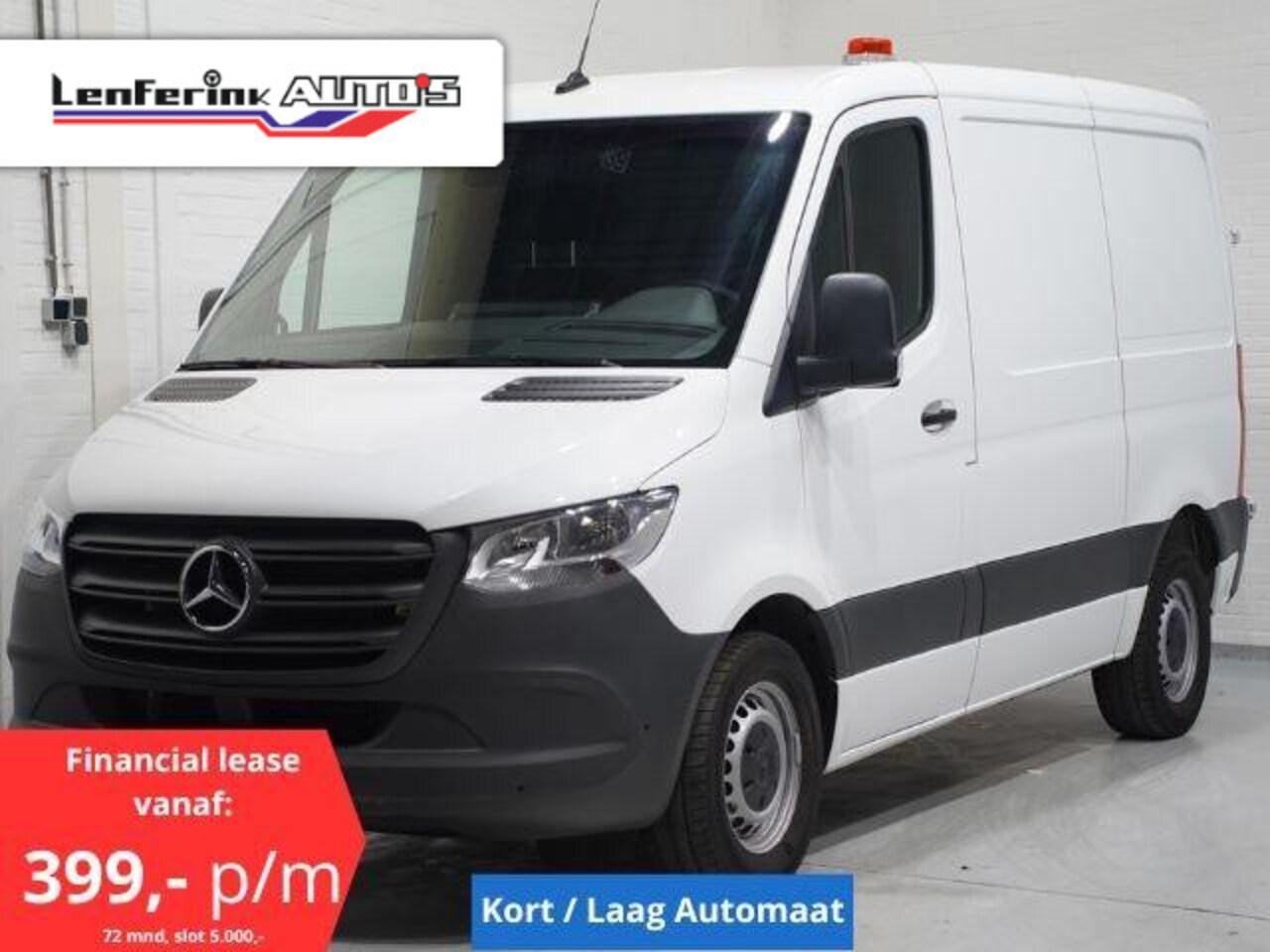 Mercedes-Benz Sprinter - 315 CDI 150 pk L1H1 Automaat Navi, Camera Dodehoek Assist, PDC V+A, 2x Geveerde Stoel - AutoWereld.nl