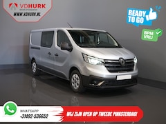 Renault Trafic - 2.0 dCi 130 pk L2 BPM VRIJ DC Dubbel Cabine LED/ 2xSchuifdeur/ Navi/ Carplay/ Camera/ PDC/