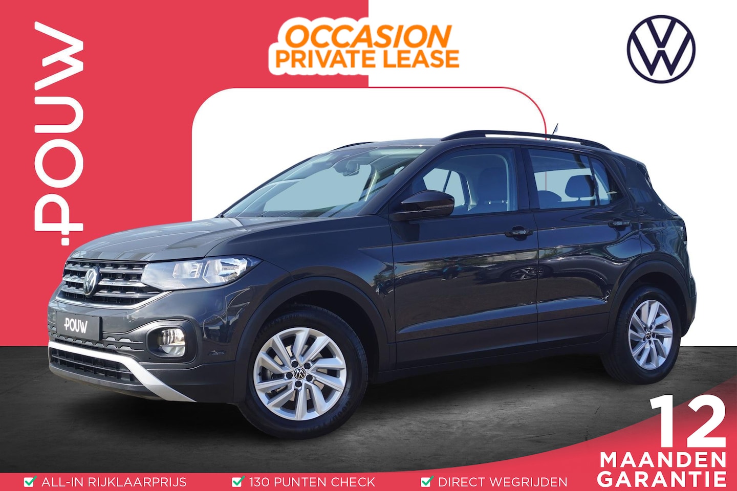 Volkswagen T-Cross - 1.0 TSI 95pk Life | Adaptive Cruise | Airco - AutoWereld.nl