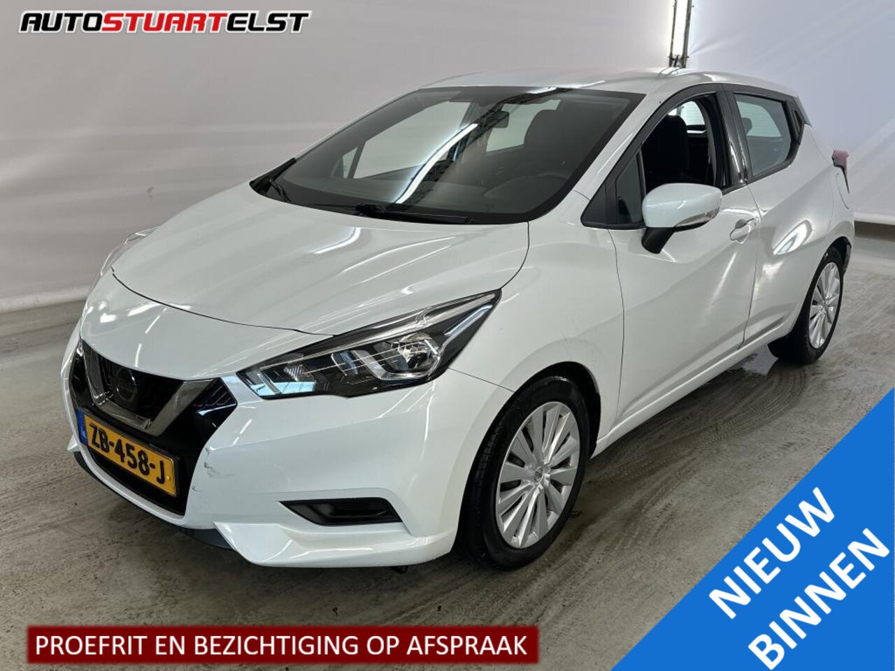 Nissan Micra - 1.0 IG-T Acenta Airco | Carplay | Start-Stop | Cruise | Led | NAP | Volledig Onderh. - AutoWereld.nl