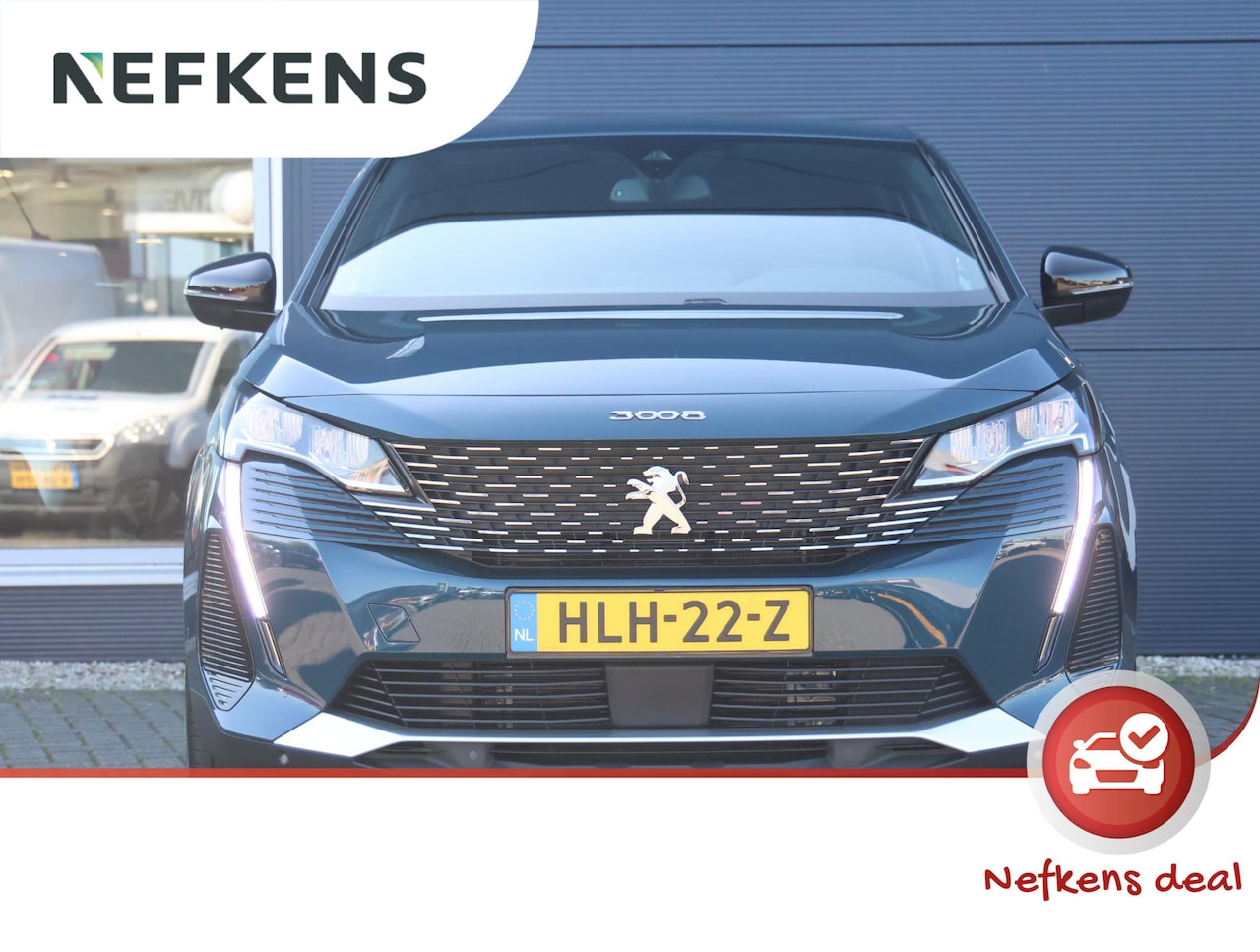 Peugeot 3008 - 1.6 HYbrid 225PK Allure Pack Business | Unieke Kilometers! | Navigatie | Dodehoekdetectie - AutoWereld.nl