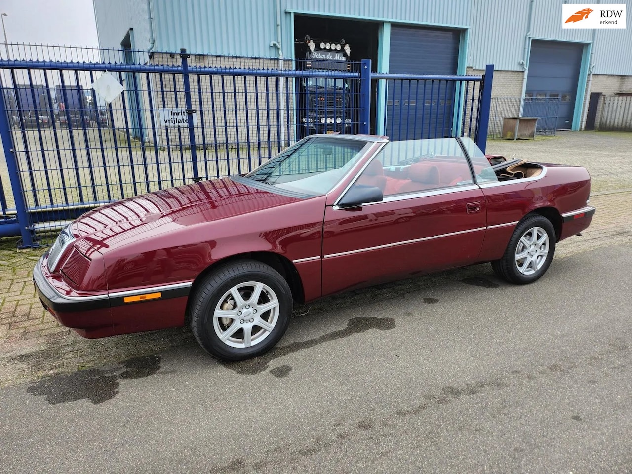 Chrysler LeBaron - CONVERTIBLE 2.5 V6 AUT. *79.597 MLS*AIRCO*16 INCH - AutoWereld.nl