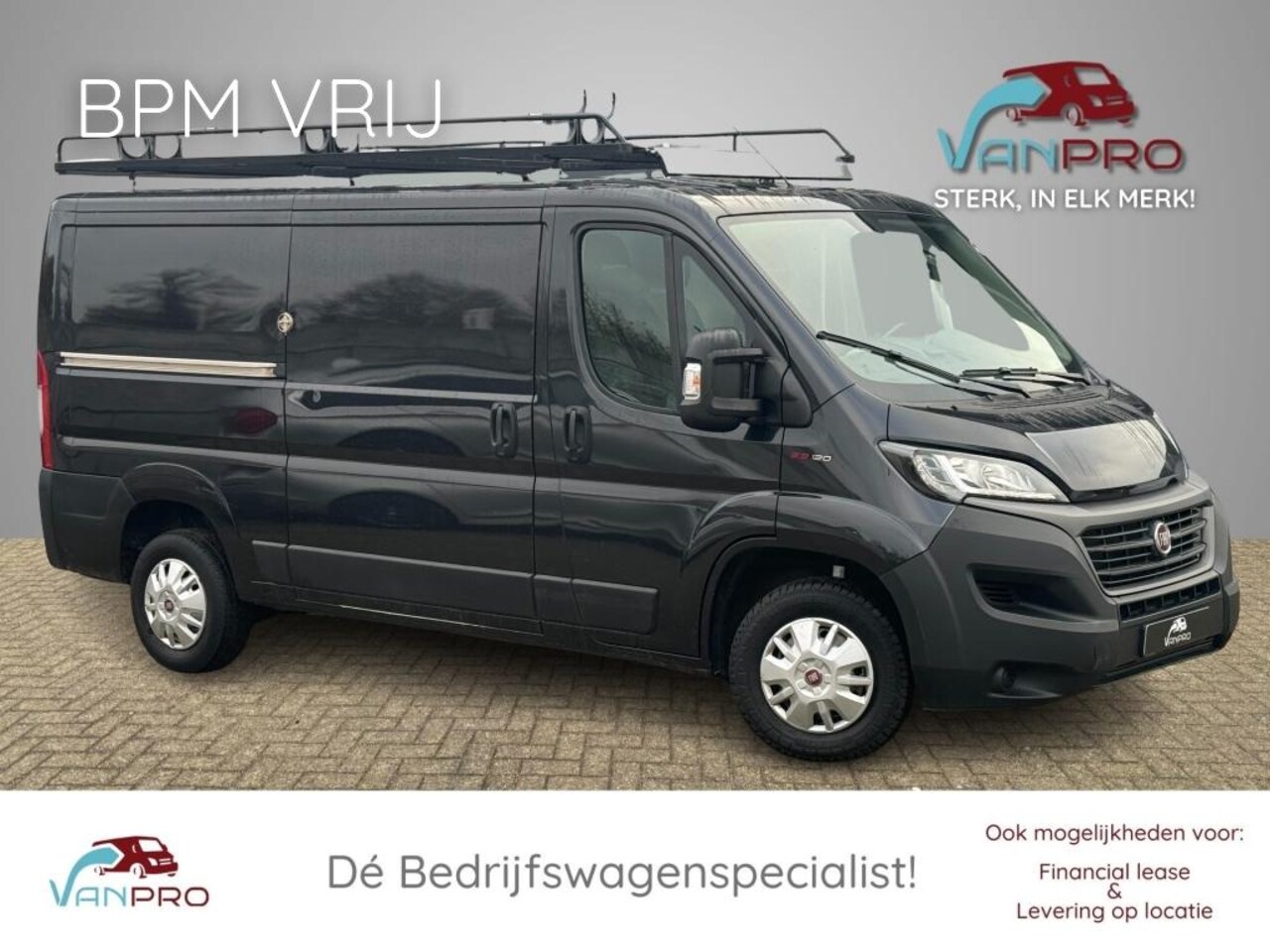 Fiat Ducato - 2.3 MJ 120pk L2H1 MH1 / Navi / 2500kg trekhaak / Clima / Cruise - AutoWereld.nl