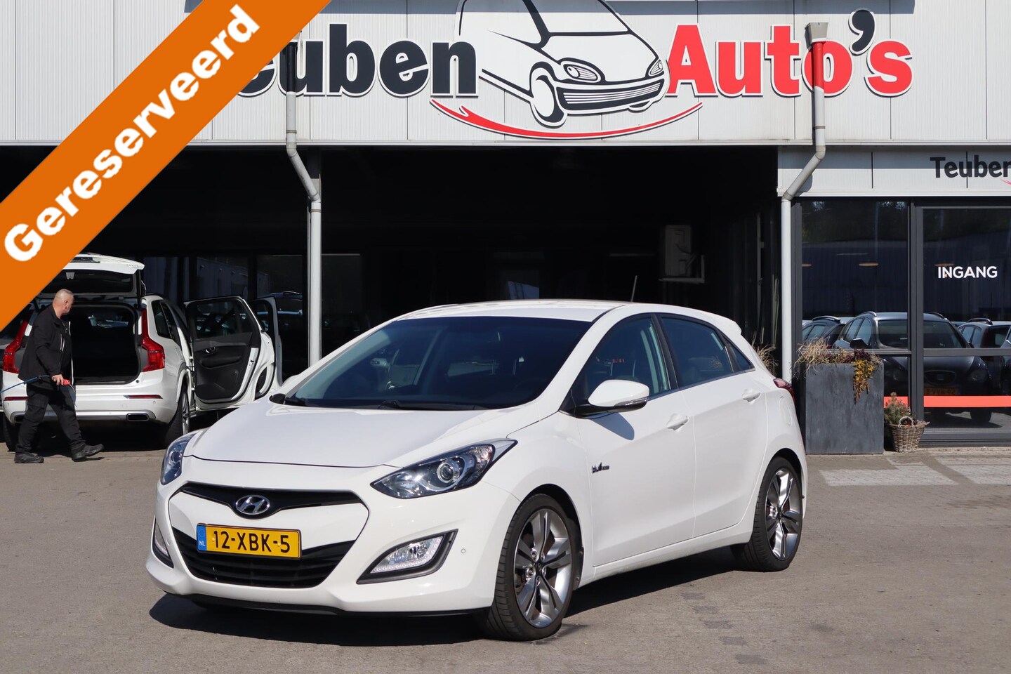 Hyundai i30 - 1.6 GDI i-Vision Airco, Navigatie, Cruise control, Camera, Lichtmetalen wielen - AutoWereld.nl
