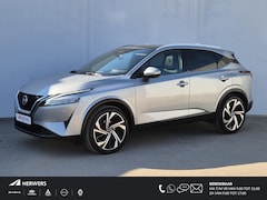 Nissan Qashqai - 1.3 MHEV Xtronic Tekna Plus Automaat / Trekgewicht 1800 Kg / Cold Pack / HUD / Panoramadak