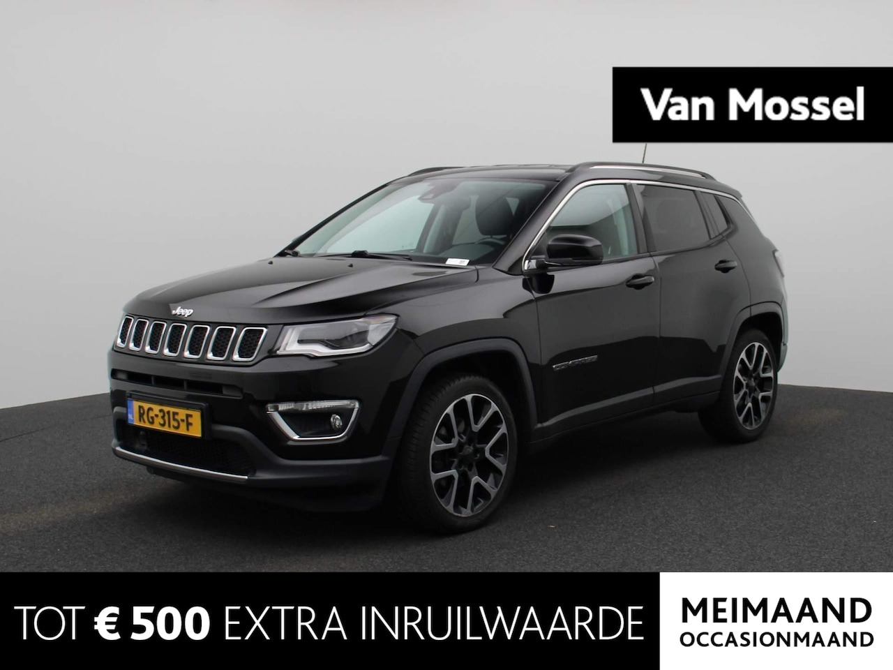 Jeep Compass - 1.4 MultiAir Opening Edition Plus | Leer | Navigatie | Stoel-Stuurwielverwarming | PDC | L - AutoWereld.nl
