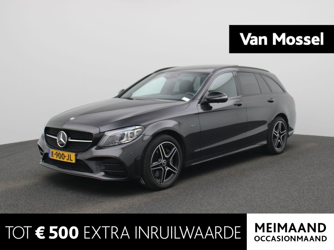 Mercedes-Benz C-klasse Estate - 300 e Business Solution AMG Limited | Panoramadak | 360 Camera | Navigatie | Stoelverwarmi - AutoWereld.nl