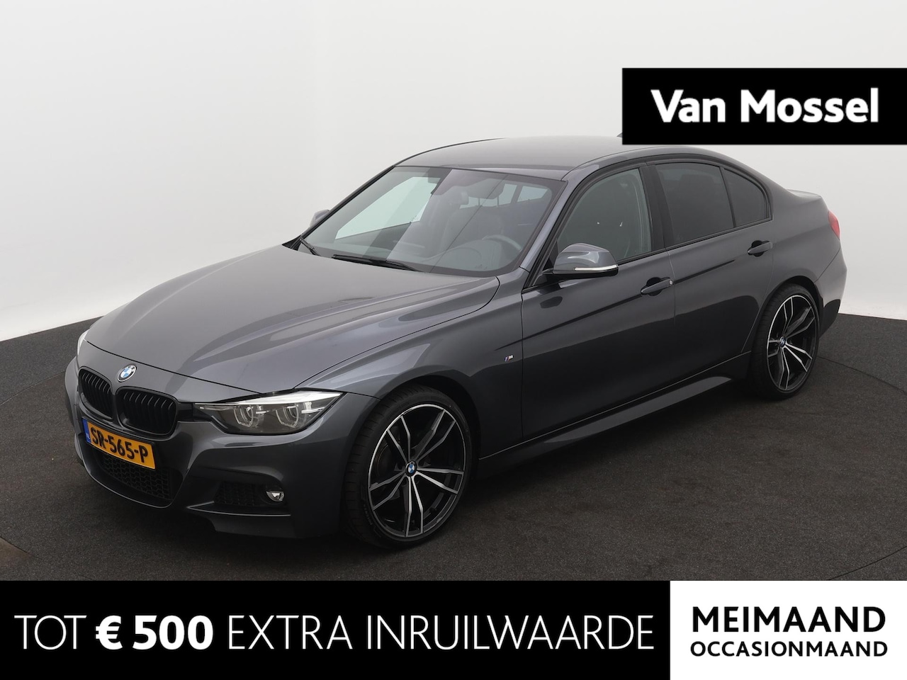BMW 3-serie - 320i Edition M Sport Shadow Executive | Navigatie | Stoelverwarming | Leder | Virtual Cock - AutoWereld.nl