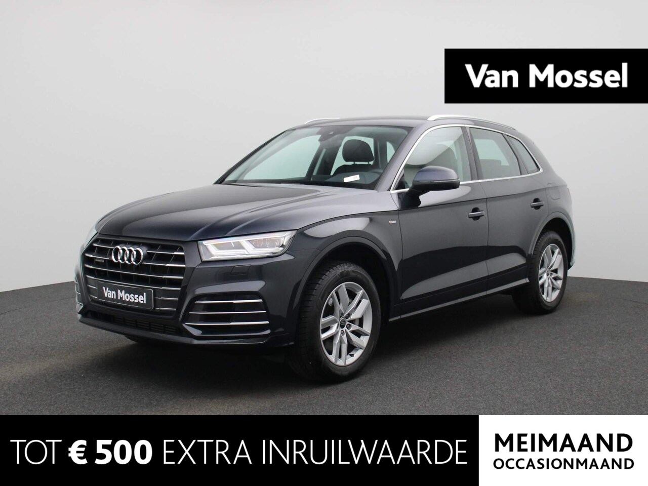 Audi Q5 - 55 TFSI e Sport Quattro | Leder | Parkeersensoren | LED | Climate Control - AutoWereld.nl