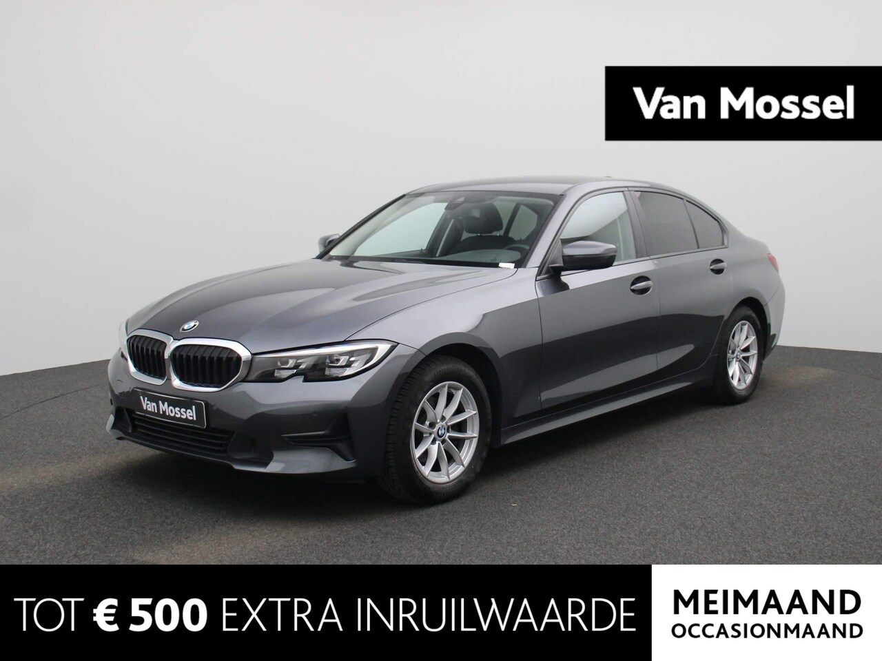 BMW 3-serie - 318I AUTOMAAT | NAVIGATIE | LEDER | LED | PARKEERSENSOREN - AutoWereld.nl