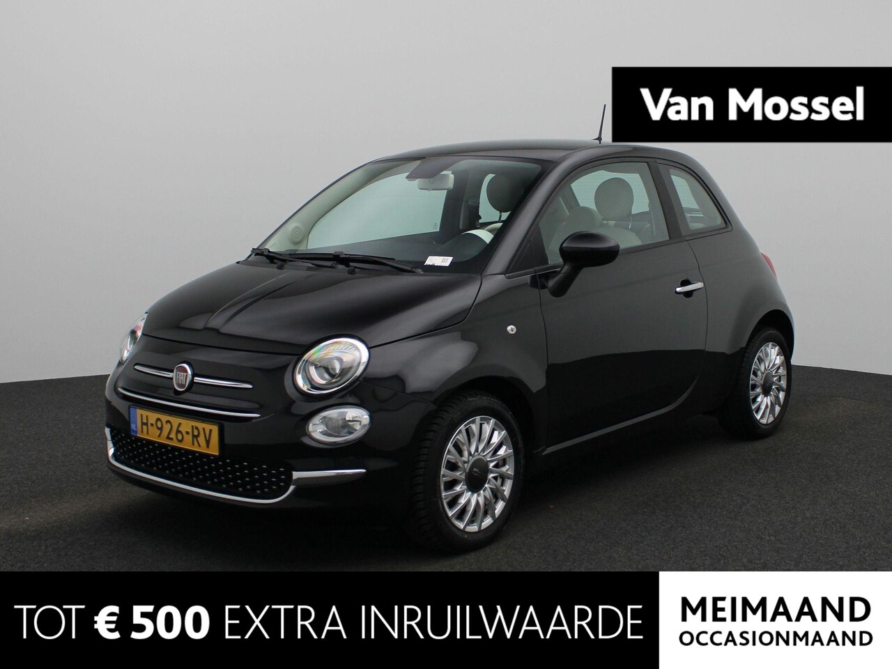 Fiat 500 - 1.0 Hybrid Lounge | NAVIGATIE | AIRCO | PARKEERSENSOREN - AutoWereld.nl