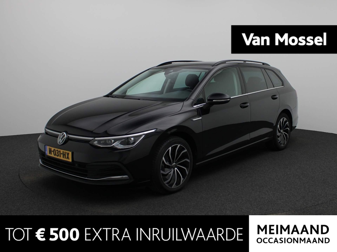 Volkswagen Golf Variant - 1.5 eTSI Style 150PK AUTOMAAT | Climate Control| Parkeersensoren | Lichtmetaalvelgen | - AutoWereld.nl