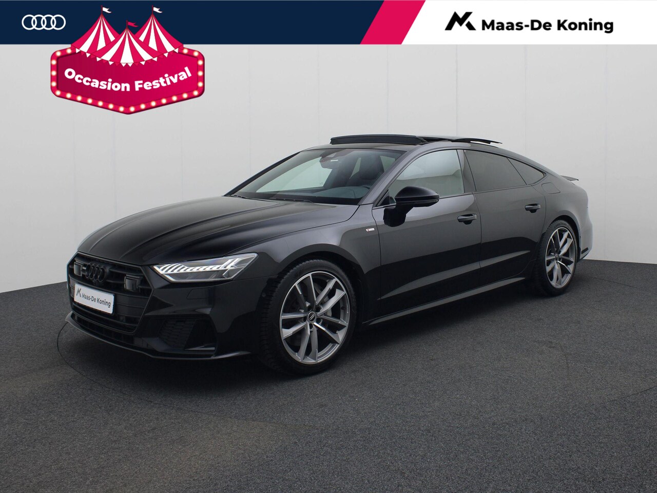 Audi A7 Sportback - 50 TFSIe 220kW/299PK quattro S Line · Panoramadak · 360° Camera + Parkeersensoren · Leder - AutoWereld.nl