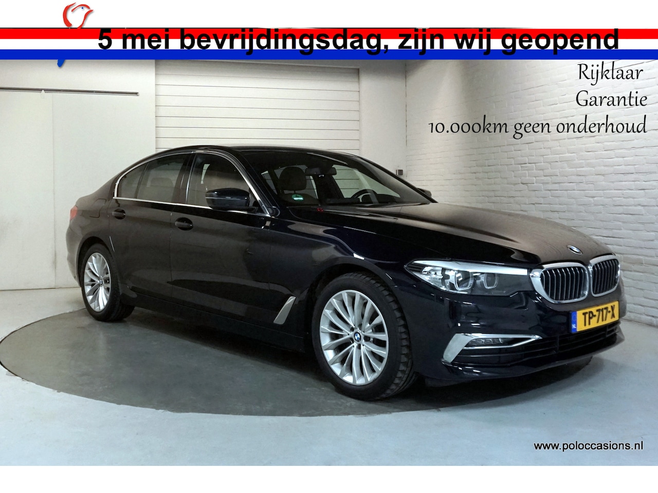 BMW 5-serie - 520i Stoelverwarming | Dealeronderhouden | Leder | Sportstoelen - AutoWereld.nl