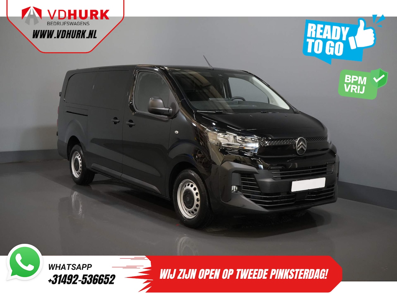 Citroën Jumpy - 2.0 HDI 145 pk L3 BPM VRIJ/ Virtual Cockpit/ Carplay/ Camera/ PDC/ Cruise/ Airco - AutoWereld.nl
