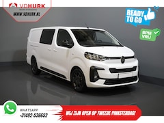 Citroën Jumpy - 2.0 HDI 180 pk Aut. DC Dubbel Cabine BPM VRIJ 2x Schuifdeur/ Virtual Cockpit/ Navi/ Carpla
