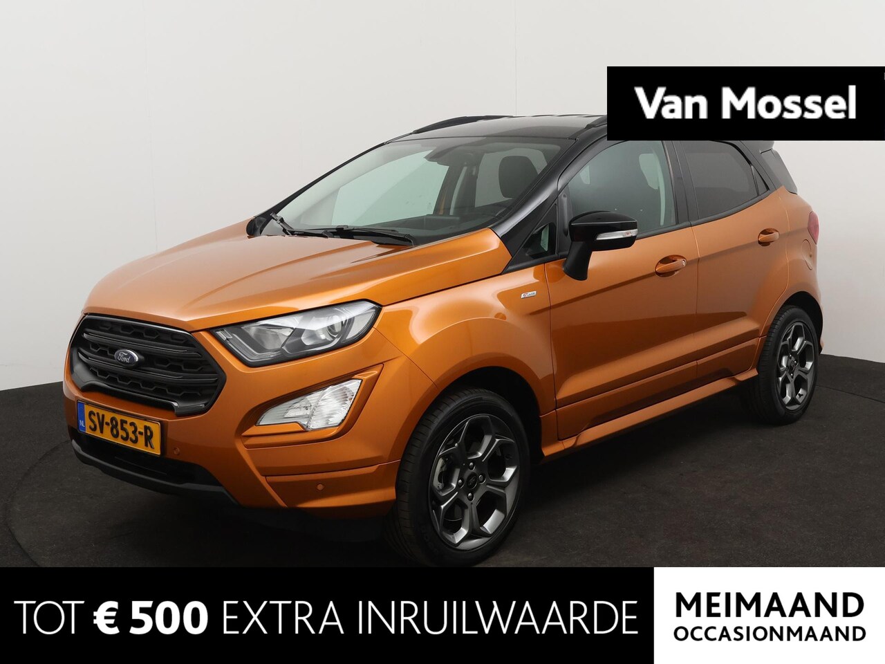 Ford EcoSport - 1.0 EcoBoost ST-Line | WINTERPACK | NAVI MET B&O | DESIGNPACK | PARKINGPACK | LMV - AutoWereld.nl