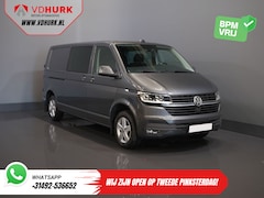 Volkswagen Transporter - 2.0 TDI 150 pk DSG Aut. L2 DC Dubbel Cabine BPM VRIJ LED/ Adapt.Cruise/ Standkachel/ Stoel