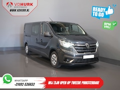 Renault Trafic - 2.0 dCi 130 pk L2 BPM VRIJ DC Dubbel Cabine LED/ 2xSchuifdeur/ Navi/ Carplay/ Camera/ PDC/