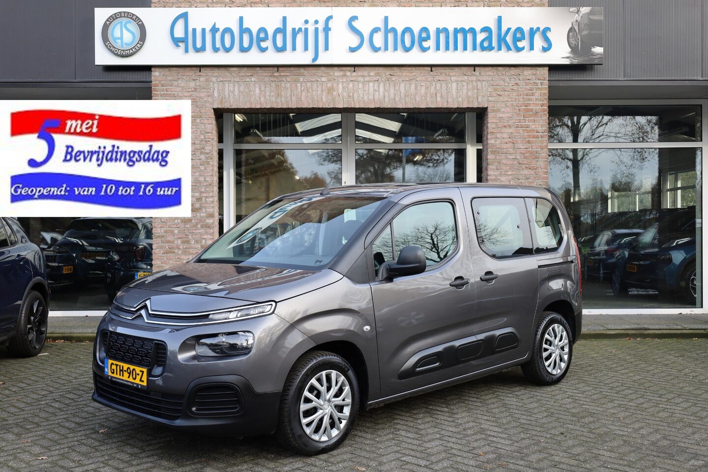 Citroën Berlingo - 1.2 PureTech CARPLAY CAMERA CRUISE VERKEERSBORD/RIJBAANDETECTIE - AutoWereld.nl