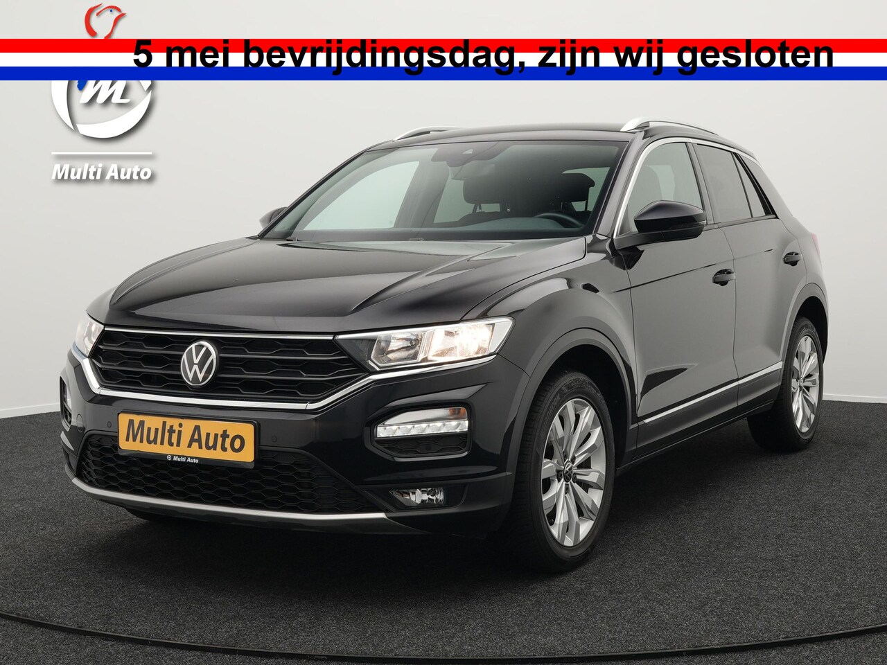 Volkswagen T-Roc - 1.5 TSI Sport 150 pk DSG dealer O.H | Carplay | Adaptive Cruise | Virtual Cockpit | Camera - AutoWereld.nl