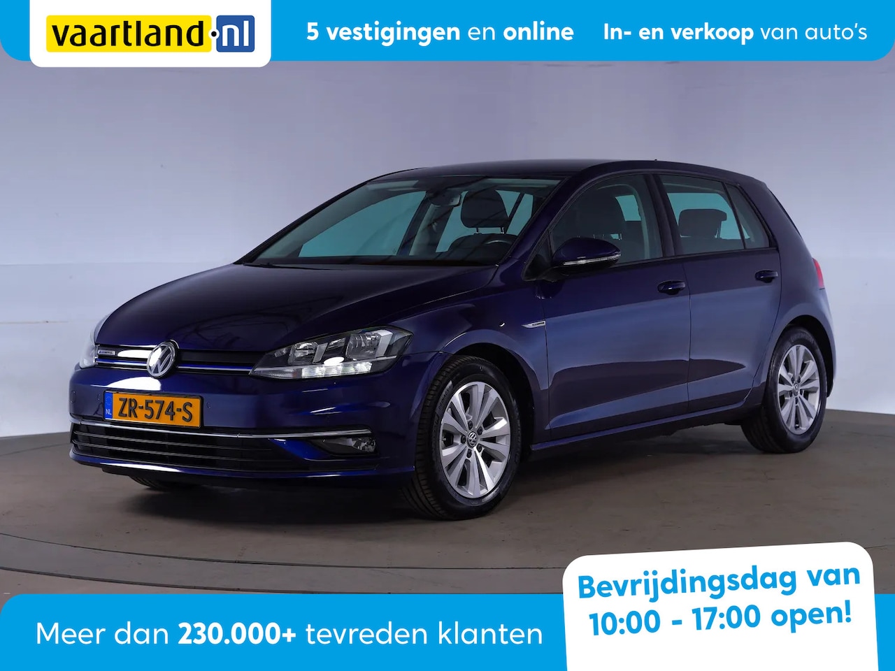 Volkswagen Golf - 1.5 TSI 130pk Comfortline 5-drs [ Navi Adapt.cruise Climate ] - AutoWereld.nl