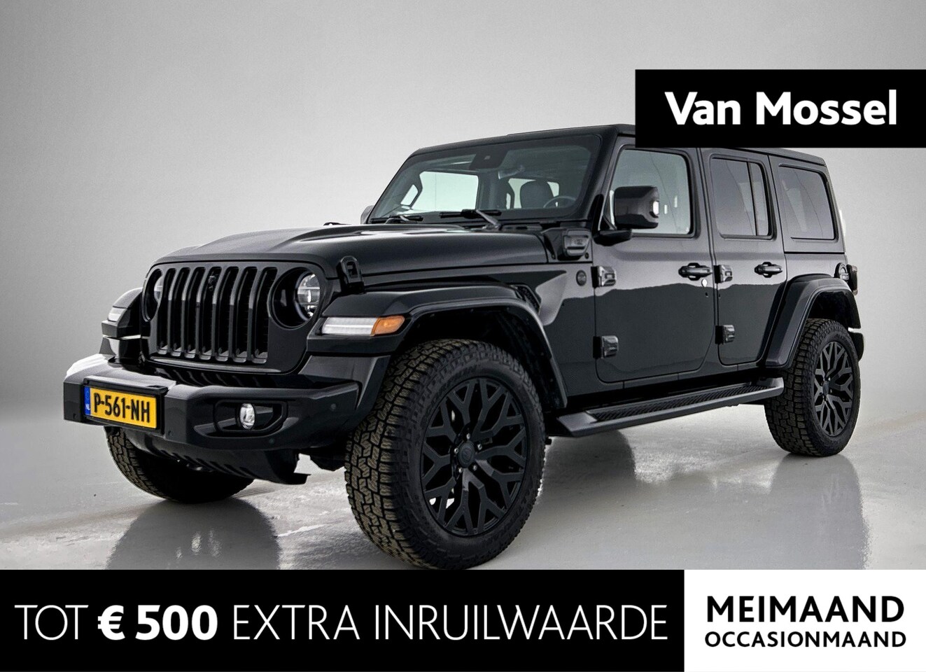 Jeep Wrangler Unlimited - 4xe 380 80th Anniversary | Navigatie | Hardtop | Leder | Camera | Stoel/Stuur verwarming | - AutoWereld.nl
