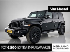 Jeep Wrangler Unlimited - 4xe 380 80th Anniversary | Navigatie | Hardtop | Leder | Camera | Stoel/Stuur verwarming |