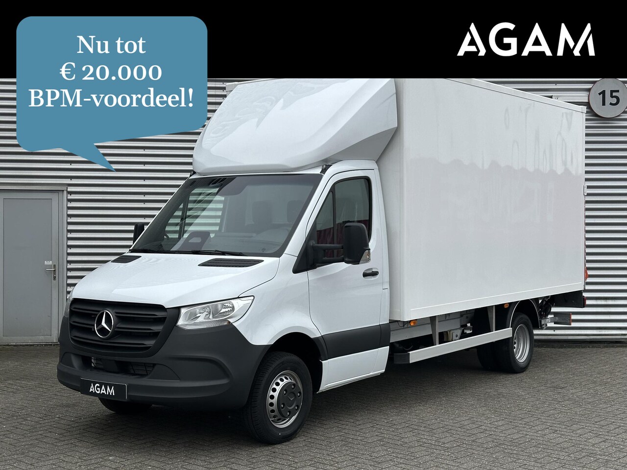 Mercedes-Benz Sprinter - 517CDI Bakwagen Laadklep - AutoWereld.nl
