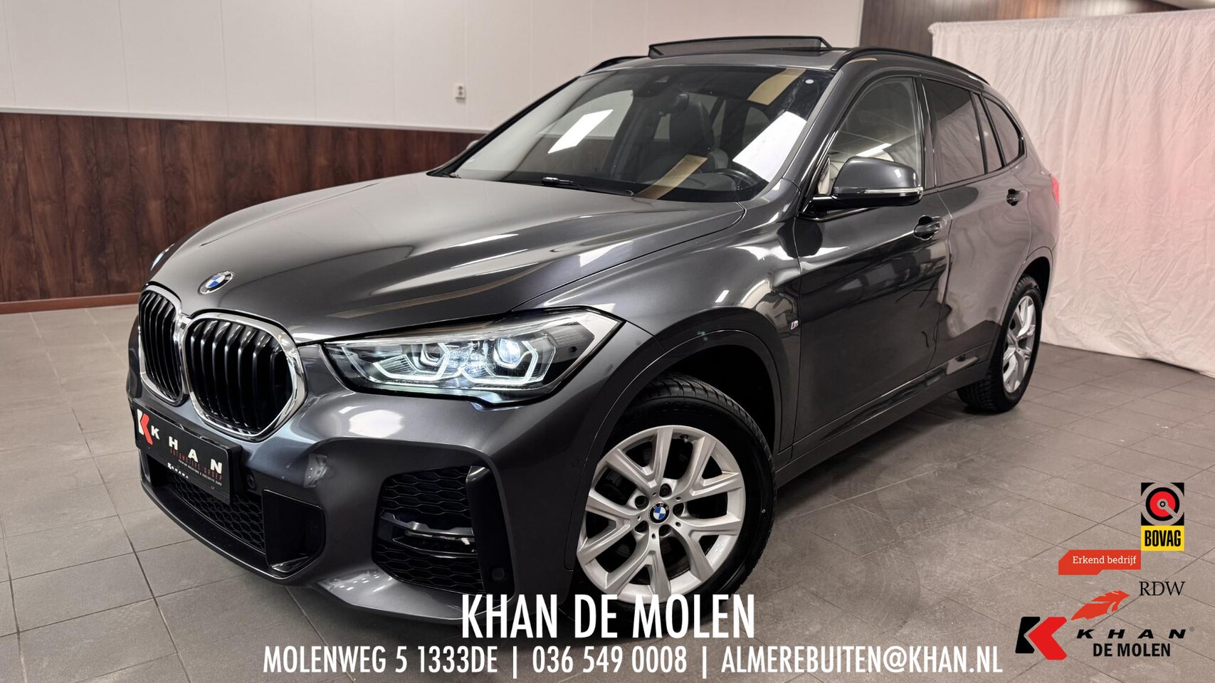 BMW X1 - sDrive18i High Executive M-sport |Pano|Leder|Elektrische Achterklep|Volledig onderhouden - AutoWereld.nl
