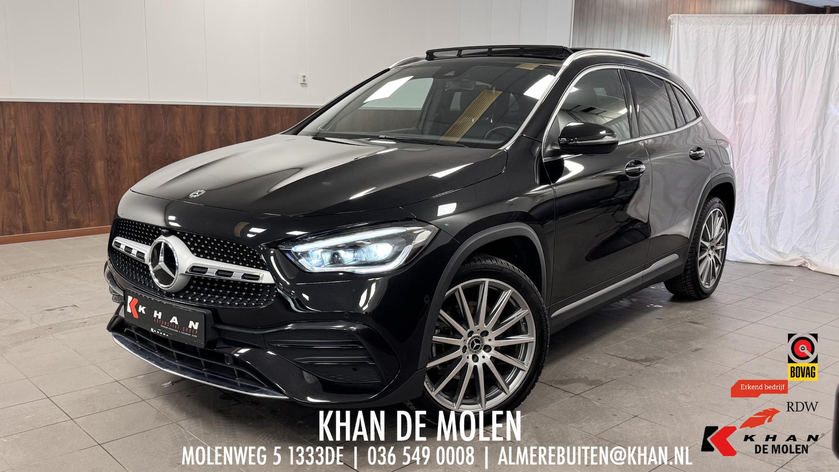Mercedes-Benz GLA-Klasse - GLA 250 e AMG Line Pano|Memory|Burmester|Elektrische Klep| - AutoWereld.nl