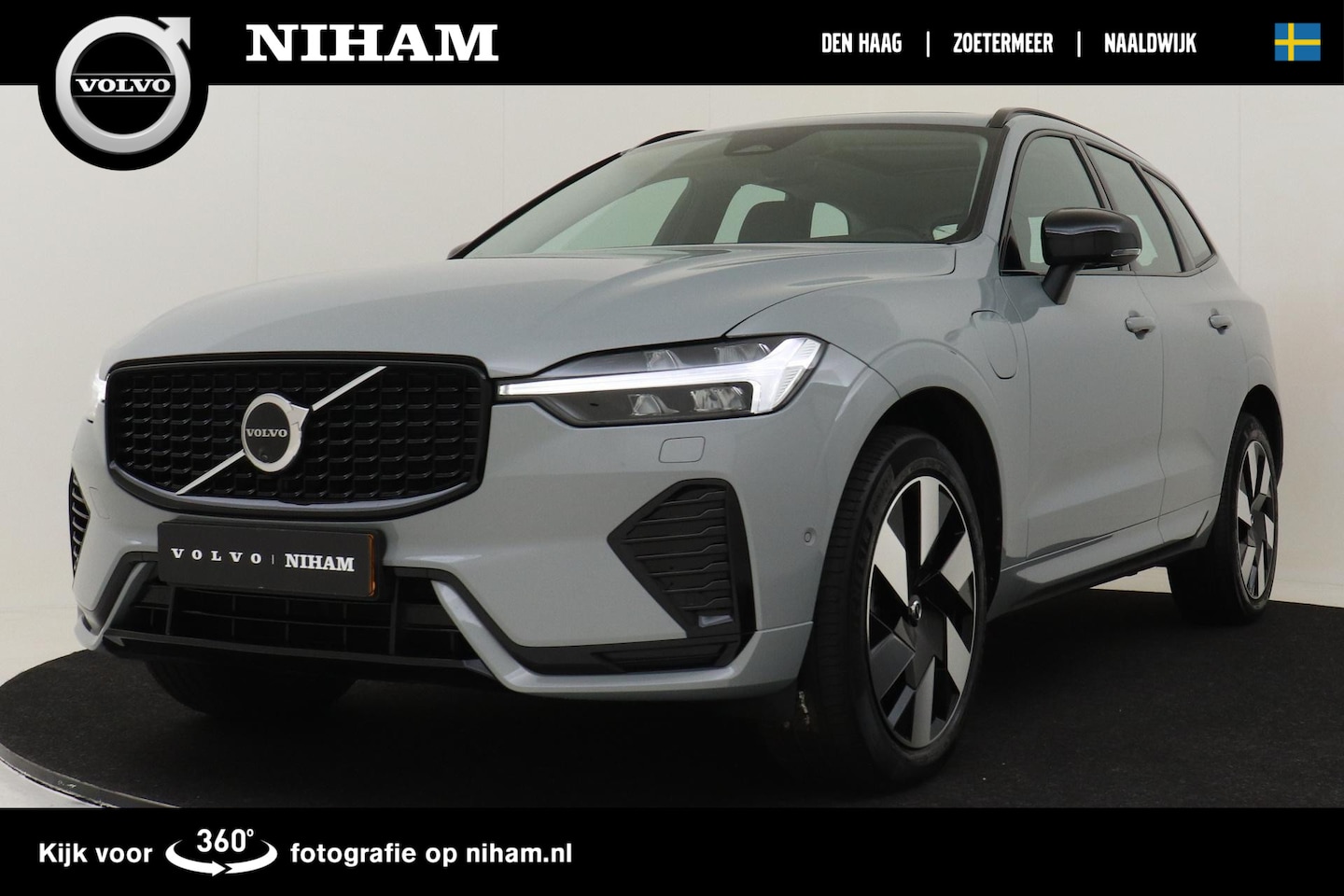 Volvo XC60 - RECHARGE T6 AWD ULTIMATE DARK -PANO.DAK|HARMAN/KARDON|360°CAM|TREKHAAK|20"|HEAD-UP DISP. - AutoWereld.nl