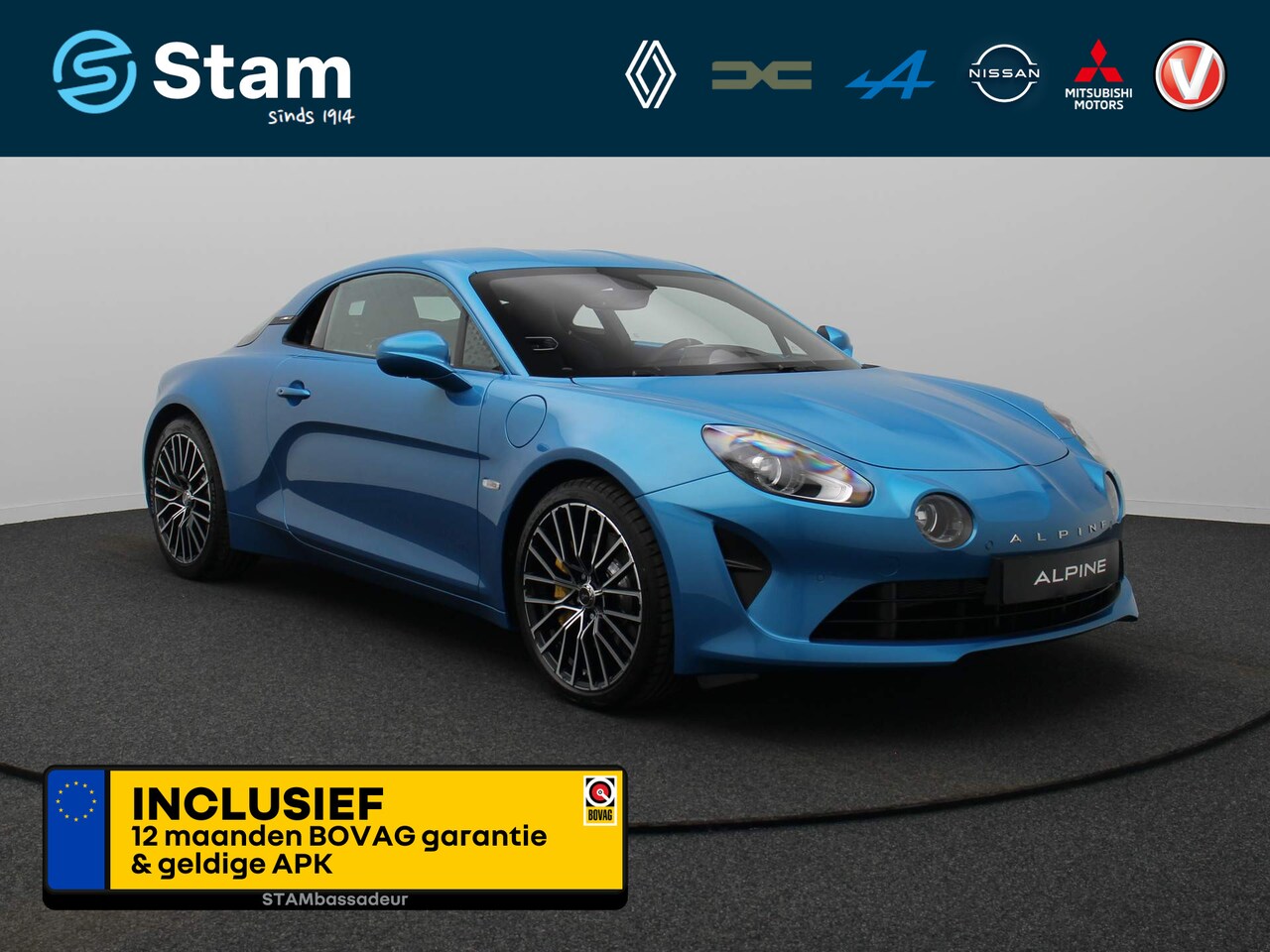 Alpine A110 - GT Alpine Atelier 300pk Turbo #35 van 110 Focal Premium | Stoelverwarming | 18" Velgen Noi - AutoWereld.nl