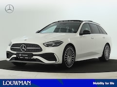 Mercedes-Benz C-klasse Estate - 300 e Business Solution AMG | Trekhaak | Nightpakket | Comfortpakket Plus | Parkeerpakket