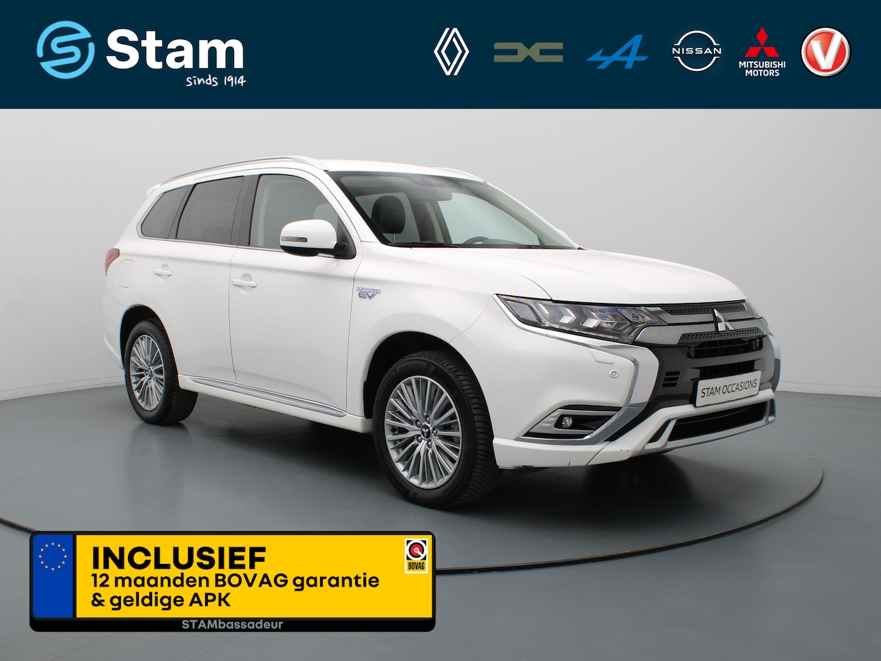 Mitsubishi Outlander - 2.4 240pk PHEV Intense Camera | Climate | Cruise | Parksens. v+a | Stoelverw. - AutoWereld.nl