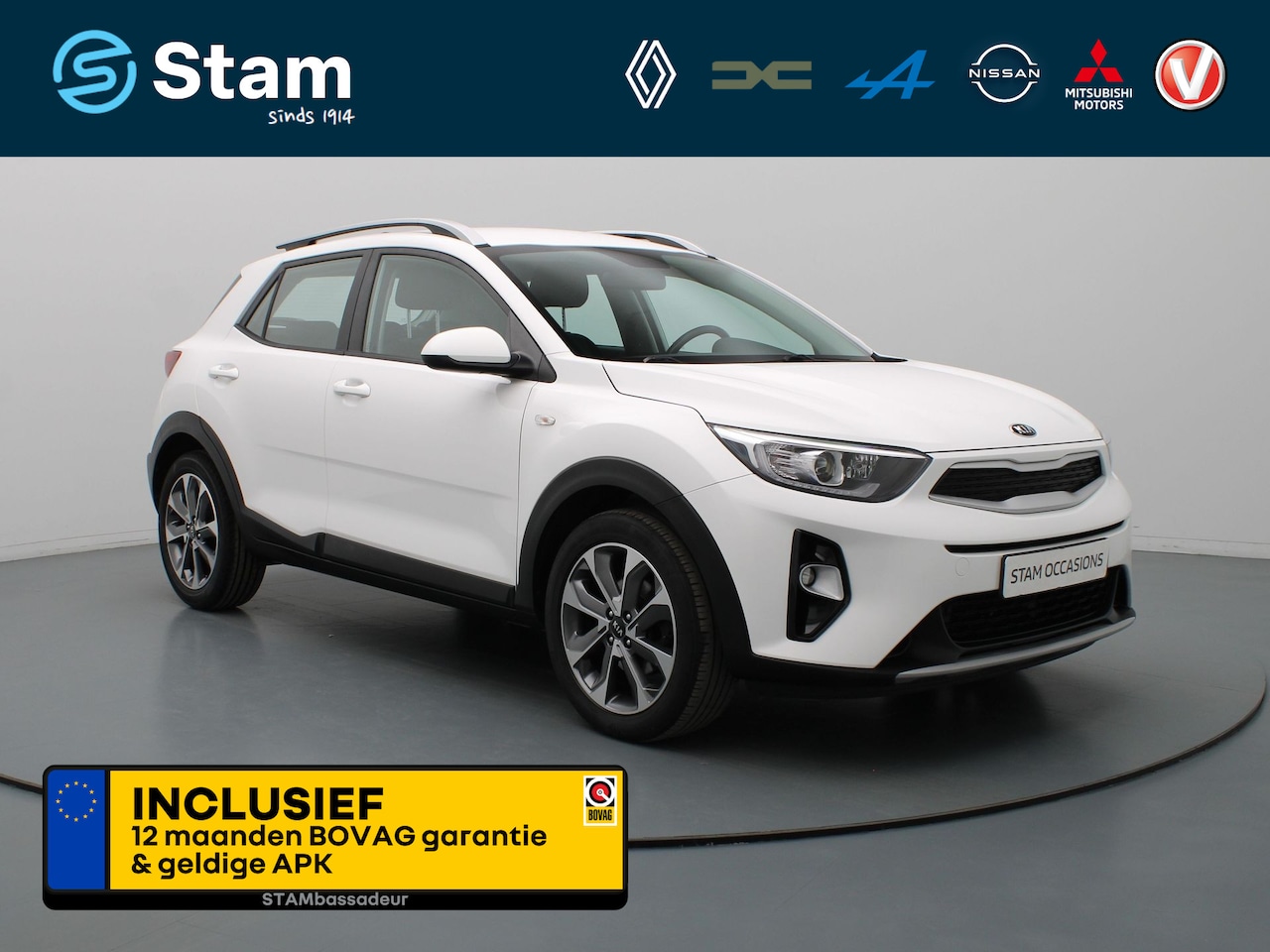 Kia Stonic - 100pk T-GDi DynamicLine Airco | Camera | Navi | Parksens. - AutoWereld.nl