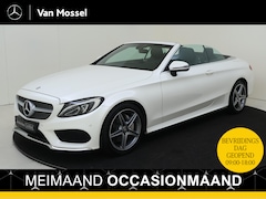 Mercedes-Benz C-klasse Cabrio - 200 Edition 1 AMG pakket/ designo kleur/ leder/ nekverwarming/ zeer mooie staat