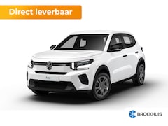 Citroën ë-C3 - Citroen You | Boordlader 11kW - 3 fasen | Dagrijverlichting | Koplampen met ECO LED verlic