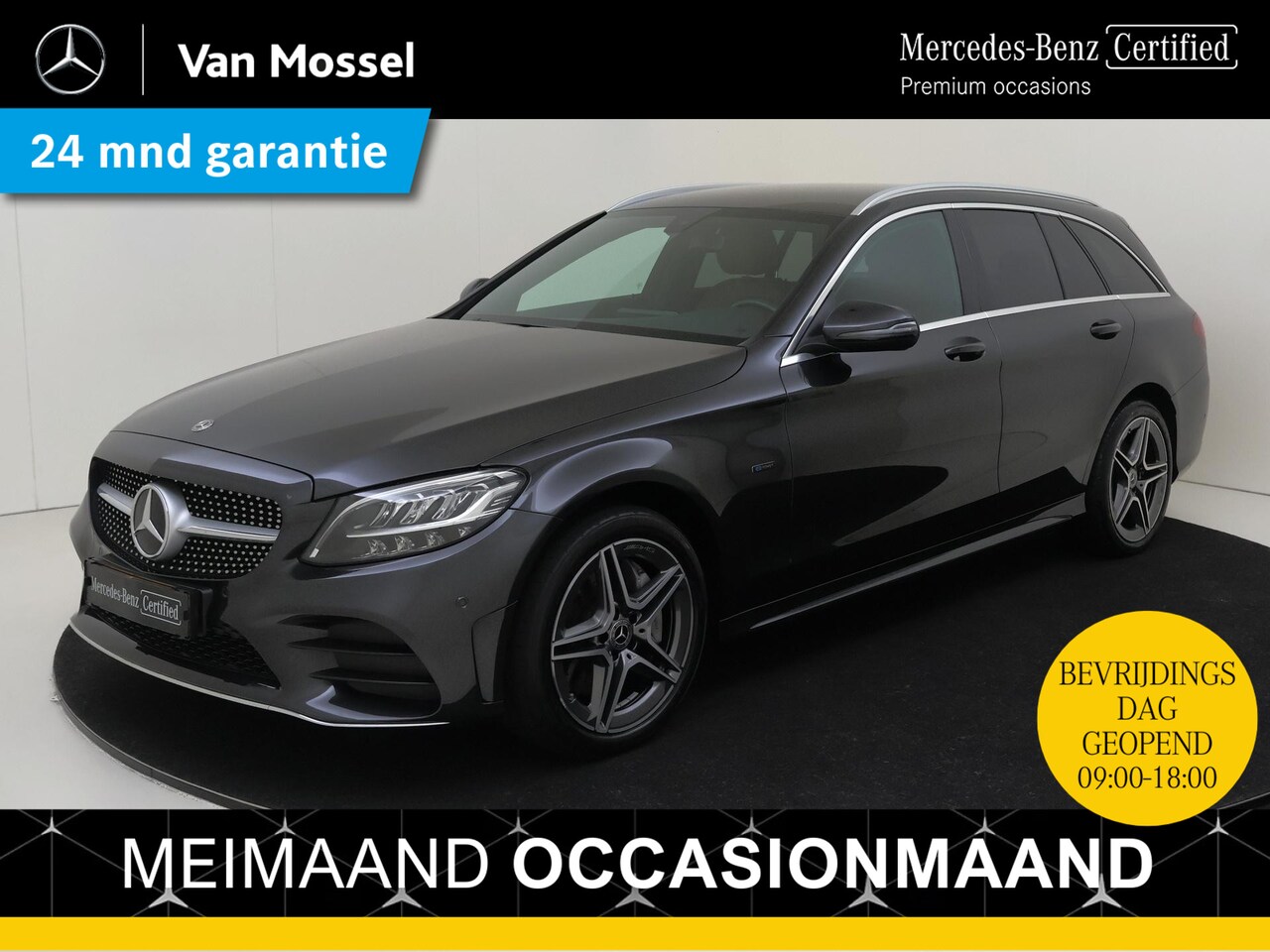 Mercedes-Benz C-klasse Estate - 300 e / AMG Line/ Carplay - AutoWereld.nl