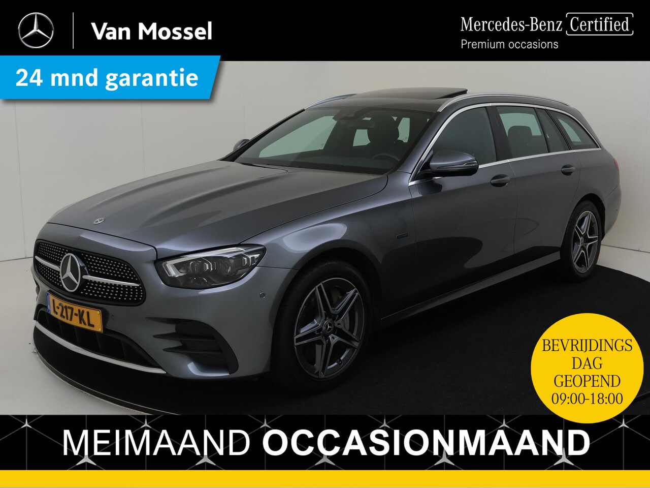 Mercedes-Benz E-klasse Estate - 300 e AMG Line / Schuifdak/ Burmester/ Trekhaak - AutoWereld.nl