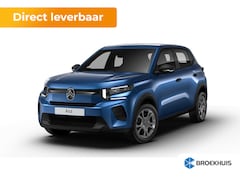 Citroën ë-C3 - Citroen You | Boordlader 11kW - 3 fasen | Dagrijverlichting | Koplampen met ECO LED verlic