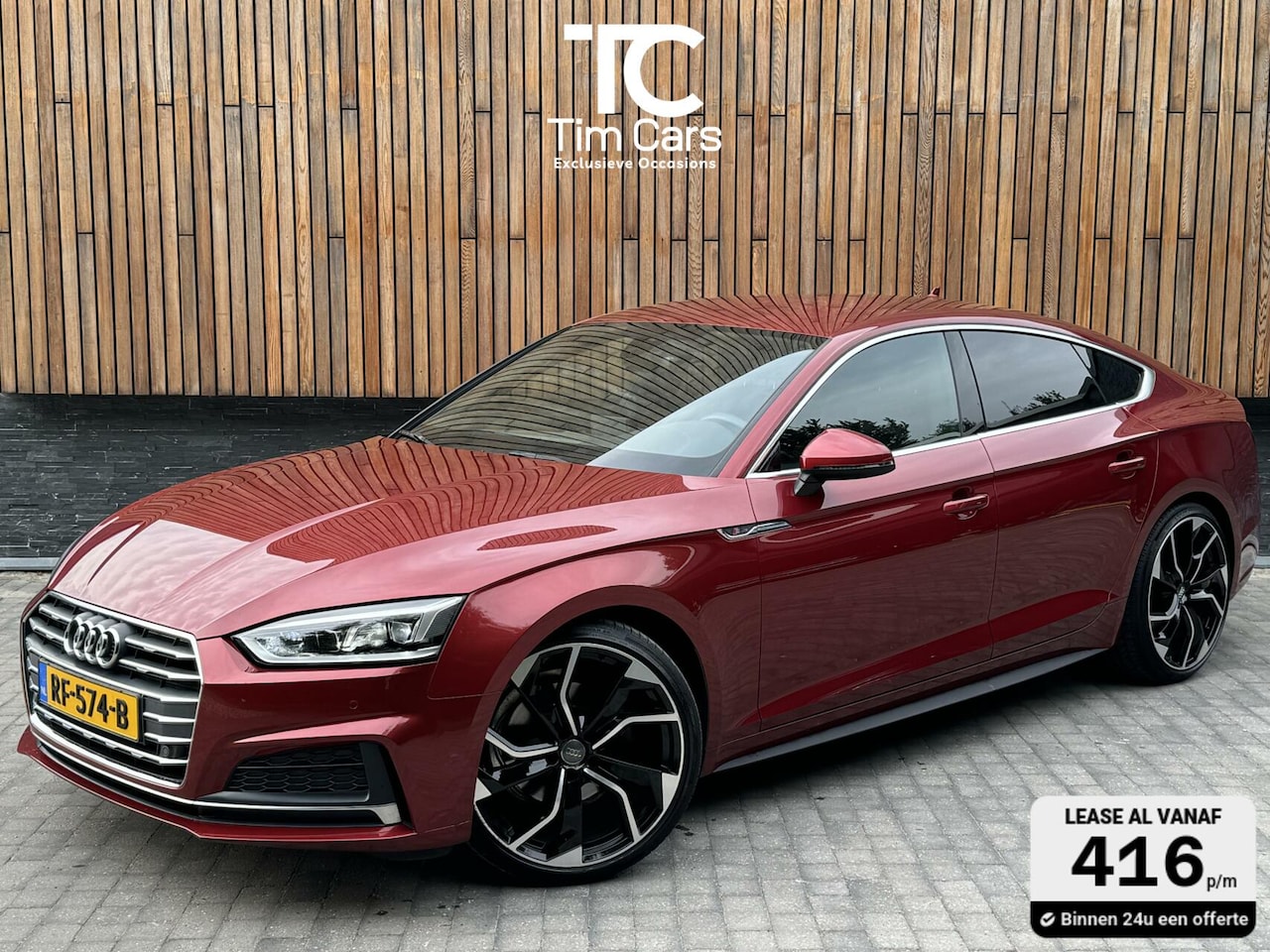 Audi A5 Sportback - 1.4 TFSI S-line Automaat | Navi | LED | Parkeersensoren voor en achter | Climate control | - AutoWereld.nl