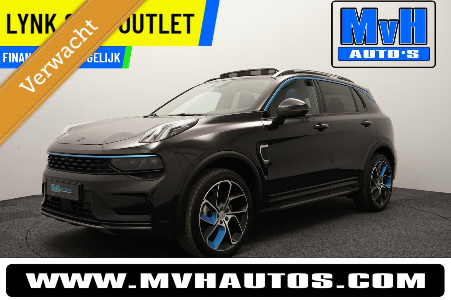 Lynk & Co 01 - 1.5 Plug-in Hybride|ZWARTE.HEMEL|360ºCAM|PANO|NAP - AutoWereld.nl