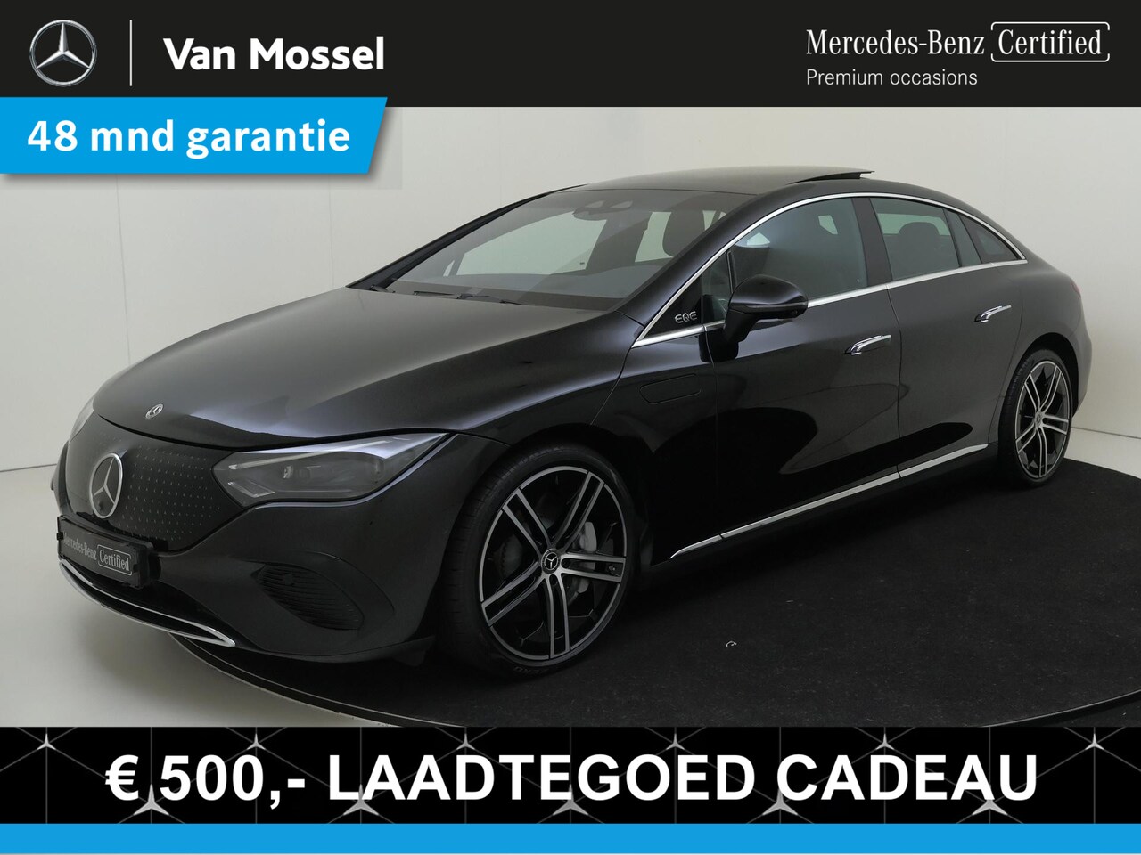 Mercedes-Benz EQE - 300 Luxury Line 89 kWh / Panoramadak/ HYPERSCREEN/ Head Up/ AIRMATIC/ 21 inch - AutoWereld.nl