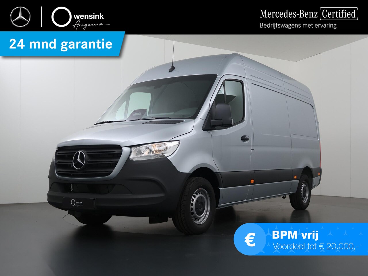 Mercedes-Benz Sprinter - 317 CDI L2H2 RWD PRO Automaat | BPM VRIJ | 3500 kg TREKKEN | 3-zits | Climate Control | Ac - AutoWereld.nl