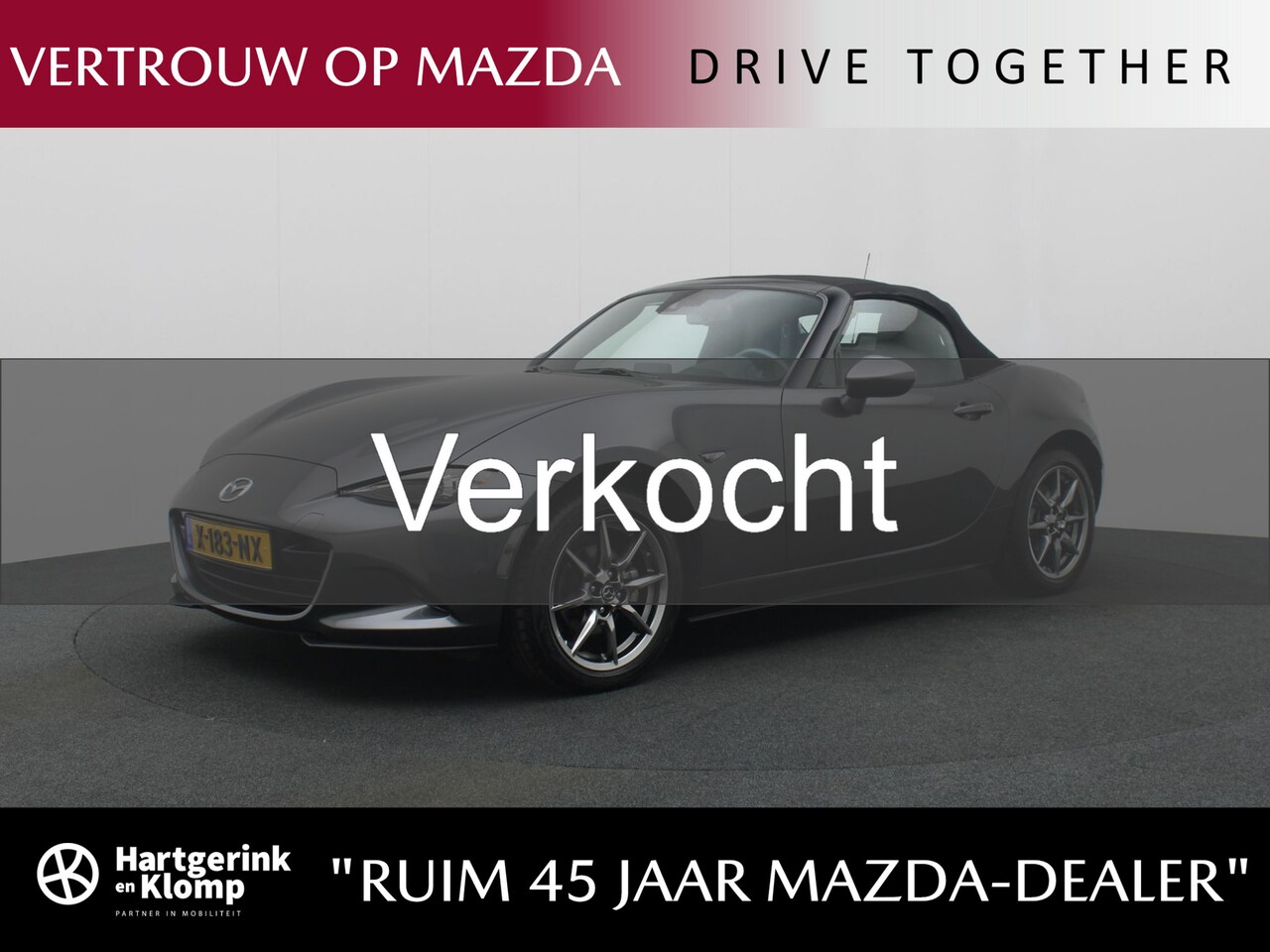 Mazda MX-5 - Roadster 1.5 SkyActiv-G Exclusive-Line : dealer onderhouden - AutoWereld.nl